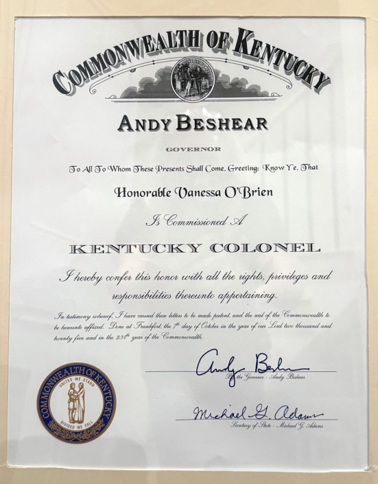 Kentucky-Colonel—Vanessa-OBrien